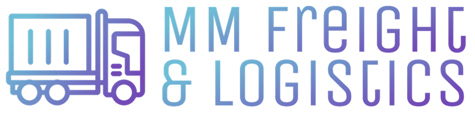 Gradient logo of MM Freight & Logistics.